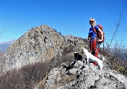 Anello Monte Ocone (1410 m) e Corna Camozzera (1452 m) dal Pertus (1300 m) l’8 aprile 2017 - FOTOGALLERY